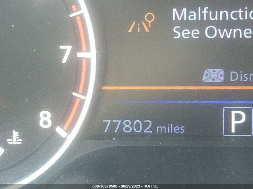 2019 NISSAN ALTIMA SL - 1N4BL4EV1KC231248