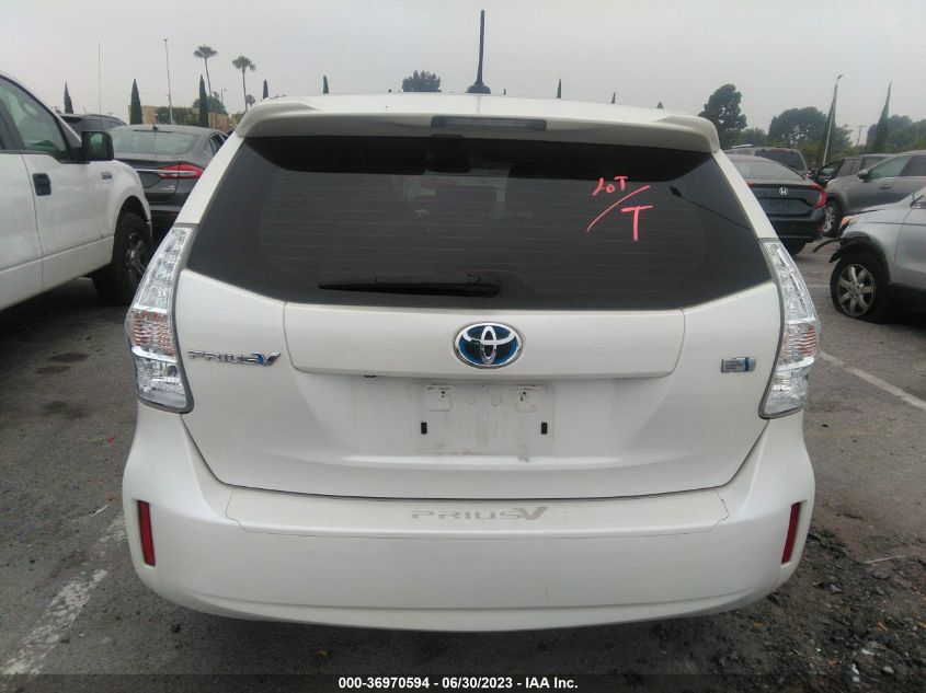 2013 TOYOTA PRIUS V TWO/THREE/FIVE - JTDZN3EU6D3261417