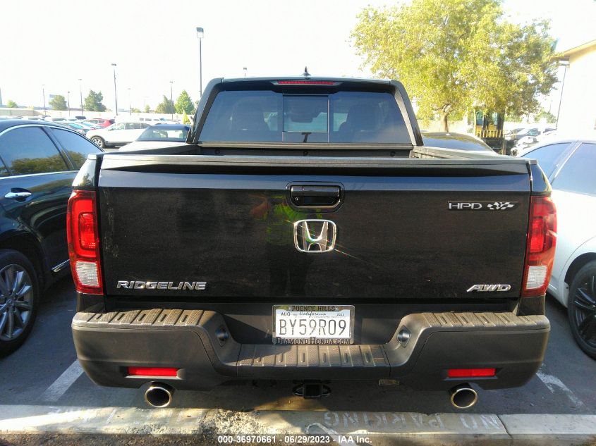 2023 HONDA RIDGELINE RTL - 5FPYK3F52PB015569