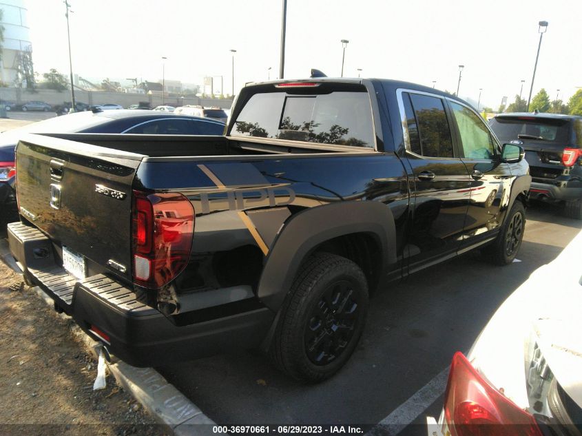 2023 HONDA RIDGELINE RTL - 5FPYK3F52PB015569