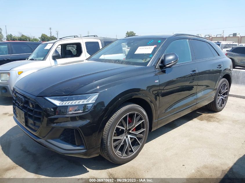 VIN WA1EVBF11ND023607 2022 AUDI Q8 PREMIUM PLUS