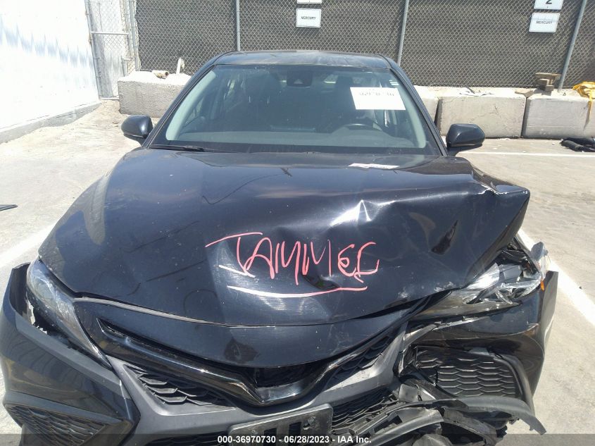 2021 TOYOTA CAMRY SE/SE NIGHT SHADE - 4T1G11AK1MU444676