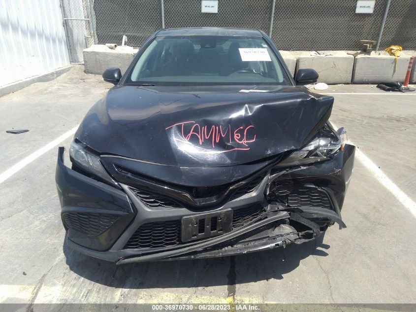 2021 TOYOTA CAMRY SE/SE NIGHT SHADE - 4T1G11AK1MU444676