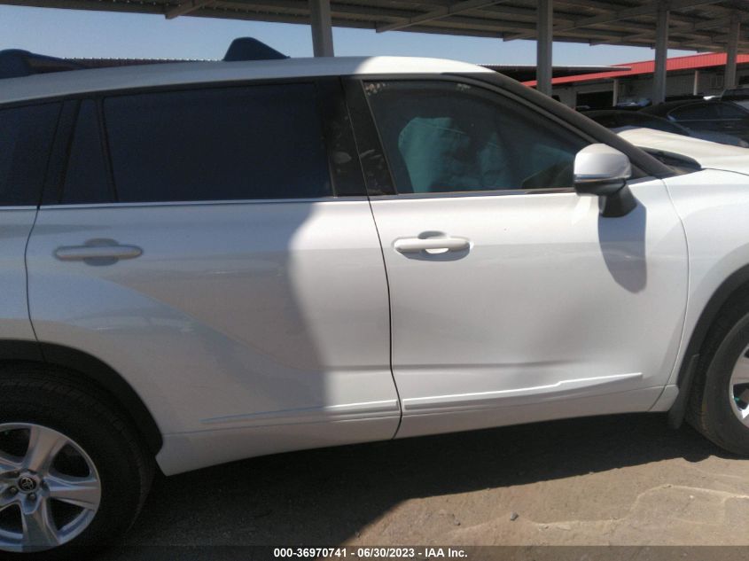 2022 TOYOTA HIGHLANDER L/LE - 5TDBZRBH1NS243388