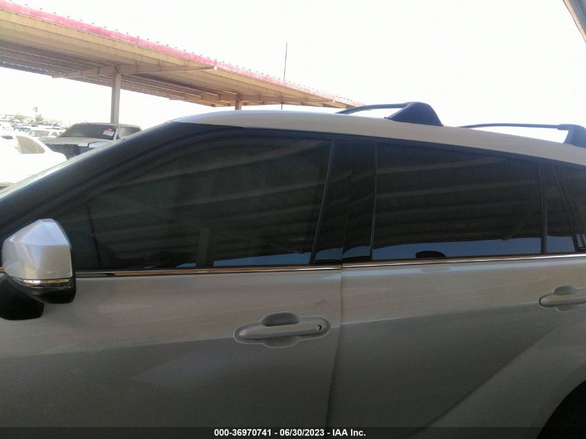 2022 TOYOTA HIGHLANDER L/LE - 5TDBZRBH1NS243388