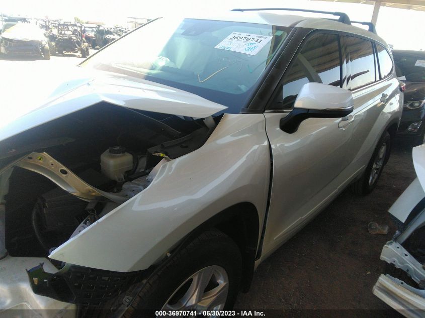 2022 TOYOTA HIGHLANDER L/LE - 5TDBZRBH1NS243388