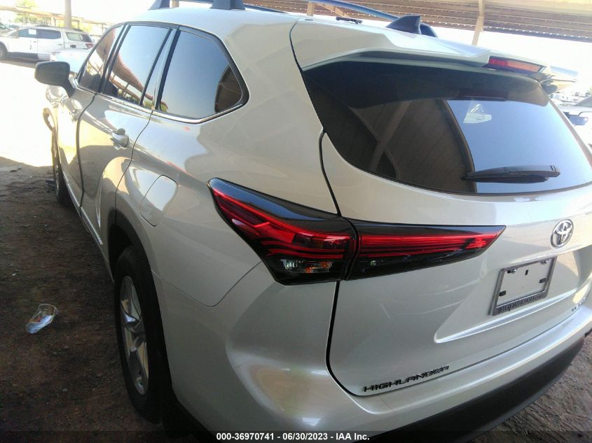 2022 TOYOTA HIGHLANDER L/LE - 5TDBZRBH1NS243388
