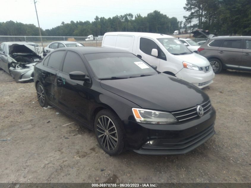 2016 VOLKSWAGEN JETTA SEDAN 1.8T SPORT - 3VWD17AJ8GM408085