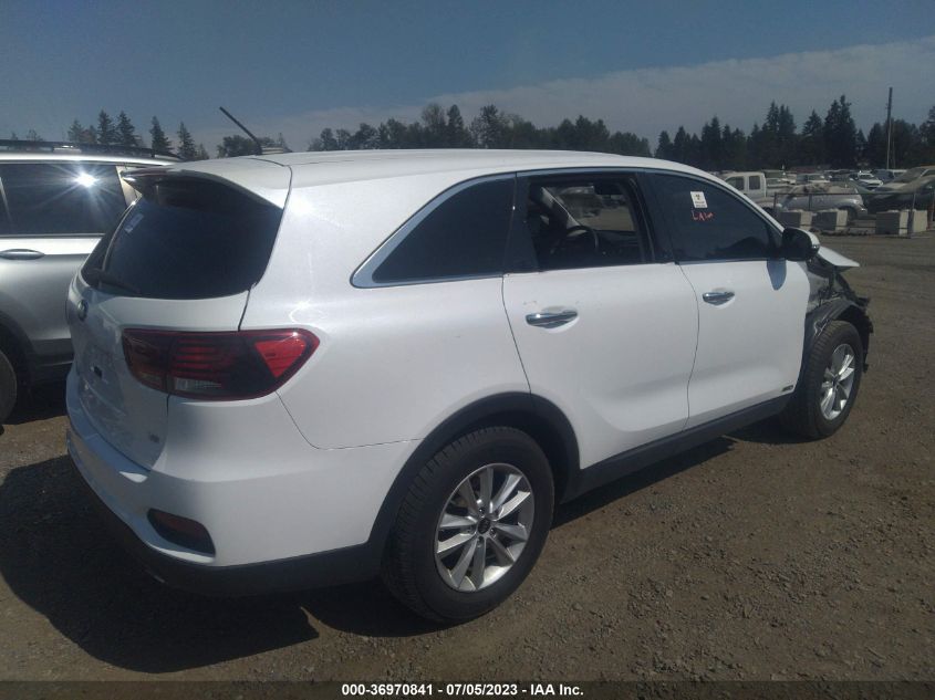 2019 KIA SORENTO LX V6 - 5XYPGDA55KG468668