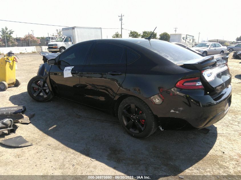 2016 DODGE DART SXT - 1C3CDFBB6GD767149