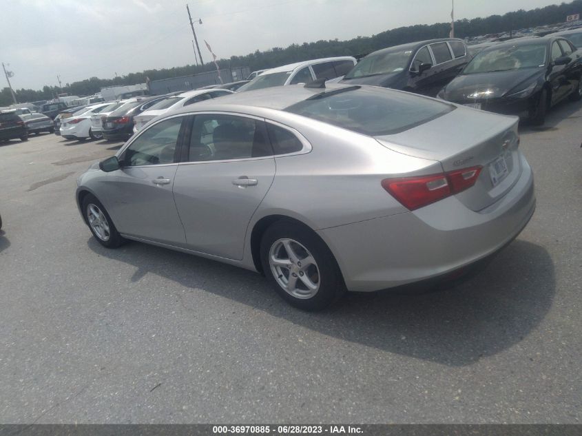 2016 CHEVROLET MALIBU LS - 1G1ZC5ST3GF225189