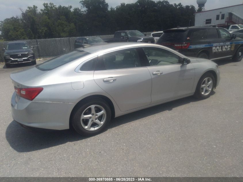 2016 CHEVROLET MALIBU LS - 1G1ZC5ST3GF225189