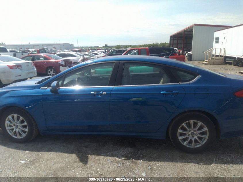 2018 FORD FUSION S - 3FA6P0G75JR133126