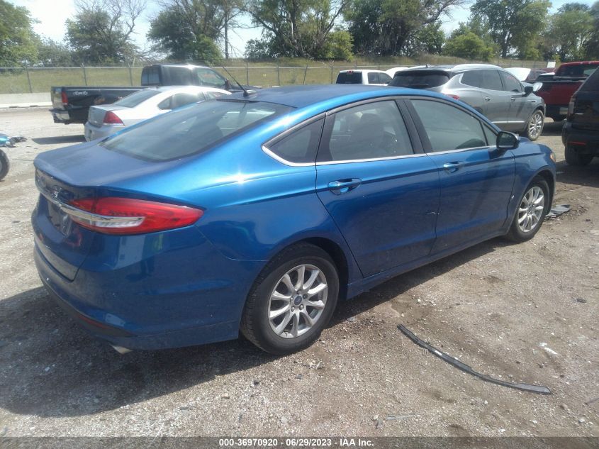 2018 FORD FUSION S - 3FA6P0G75JR133126