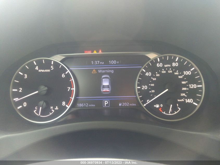 2022 NISSAN ALTIMA 2.5 SR - 1N4BL4CV2NN329555
