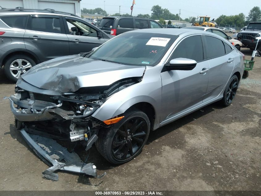 2019 HONDA CIVIC SEDAN SPORT - 19XFC2F85KE008969