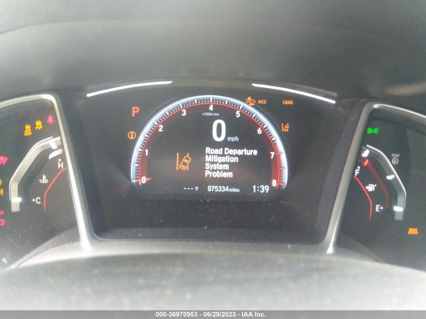 2019 HONDA CIVIC SEDAN SPORT - 19XFC2F85KE008969