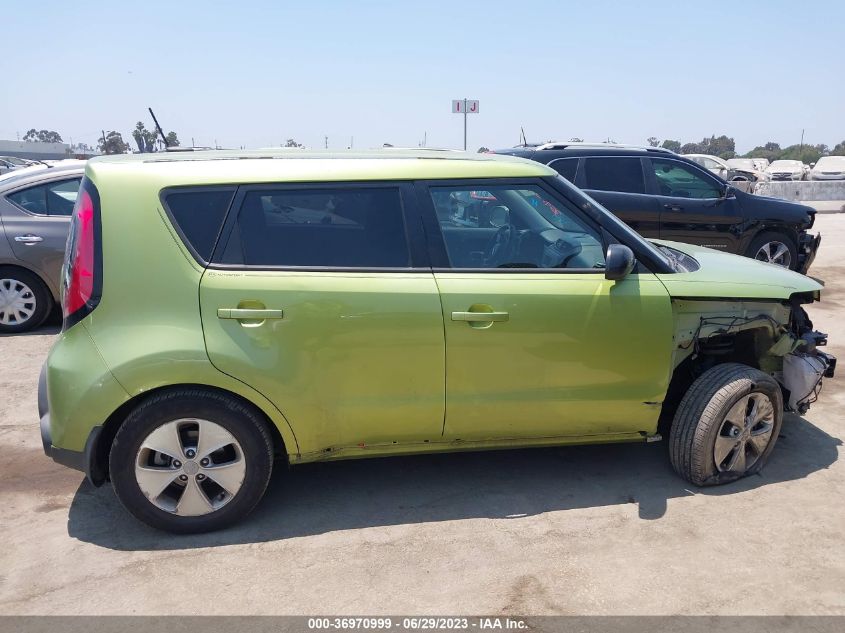2014 KIA SOUL BASE - KNDJN2A28E7721814