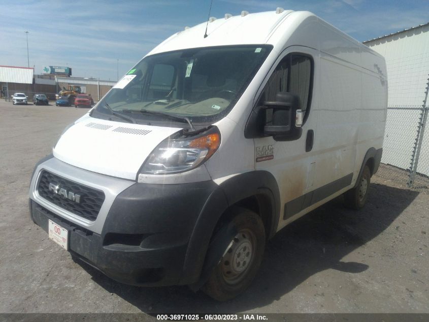 2020 RAM PROMASTER 2500 HIGH ROOF 136" WB 3C6TRVCG2LE115873