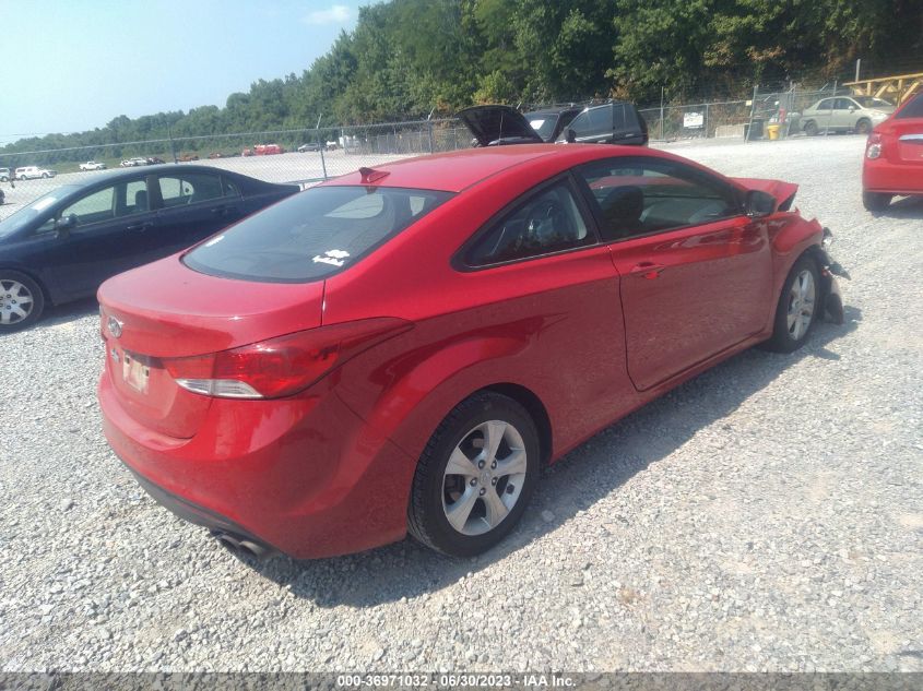 2013 HYUNDAI ELANTRA COUPE GS/SE - KMHDH6AE5DU000688