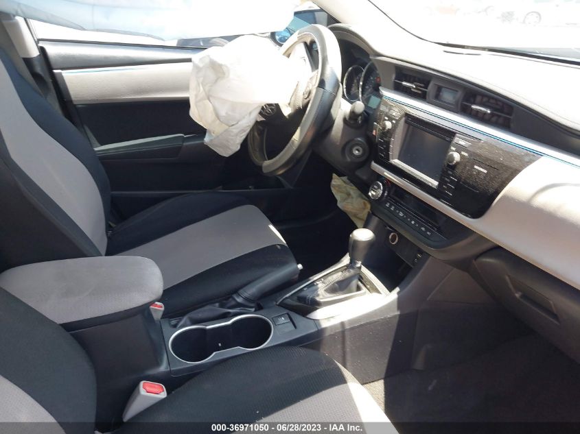 2016 TOYOTA COROLLA L/LE/S/S PLUS/LE PLUS - 2T1BURHE5GC526917