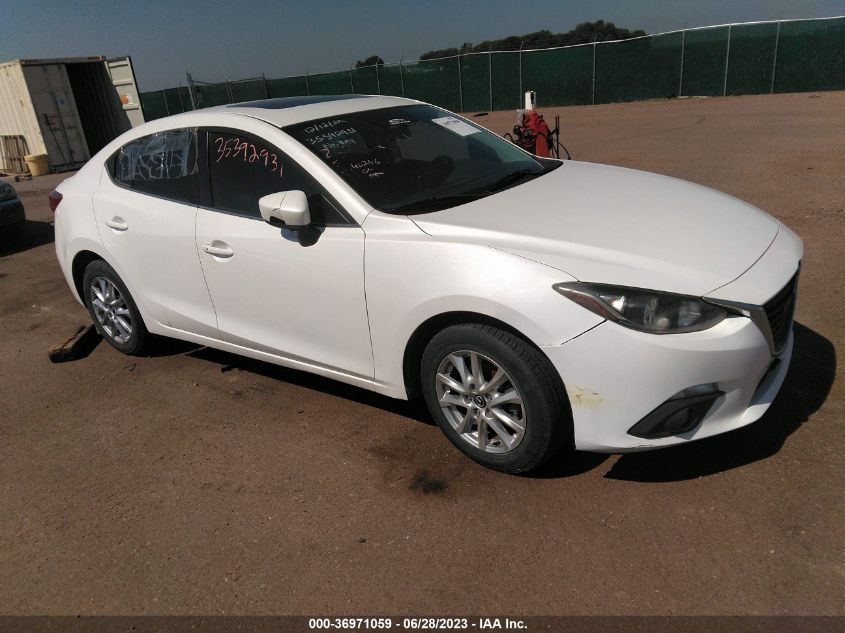 2016 MAZDA MAZDA3 I TOURING - JM1BM1V72G1299259