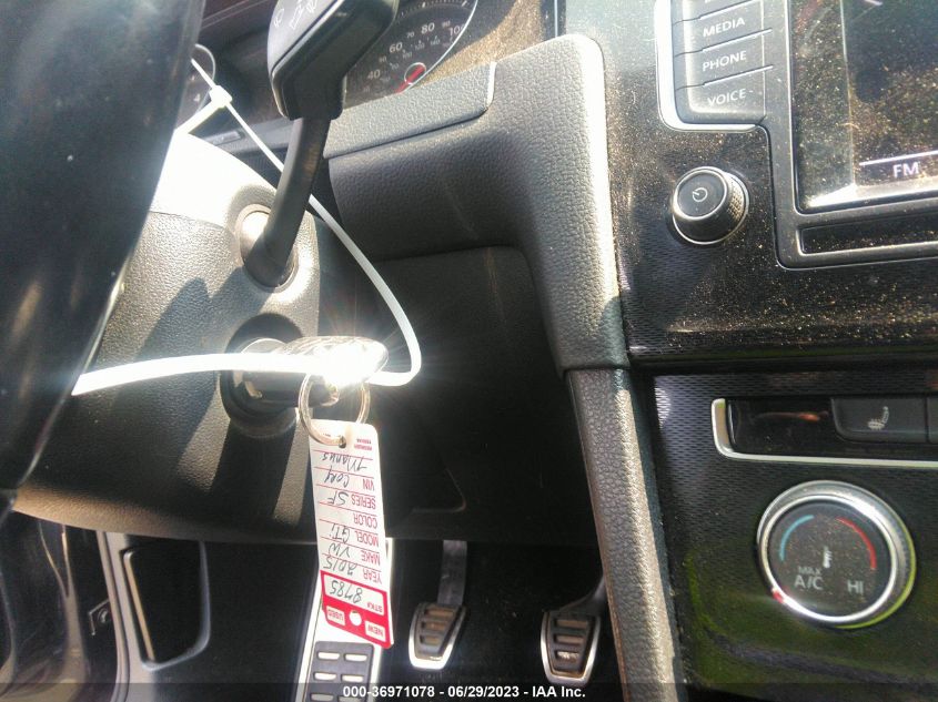 2015 VOLKSWAGEN GOLF GTI S - 3VWYT7AU3FM047899