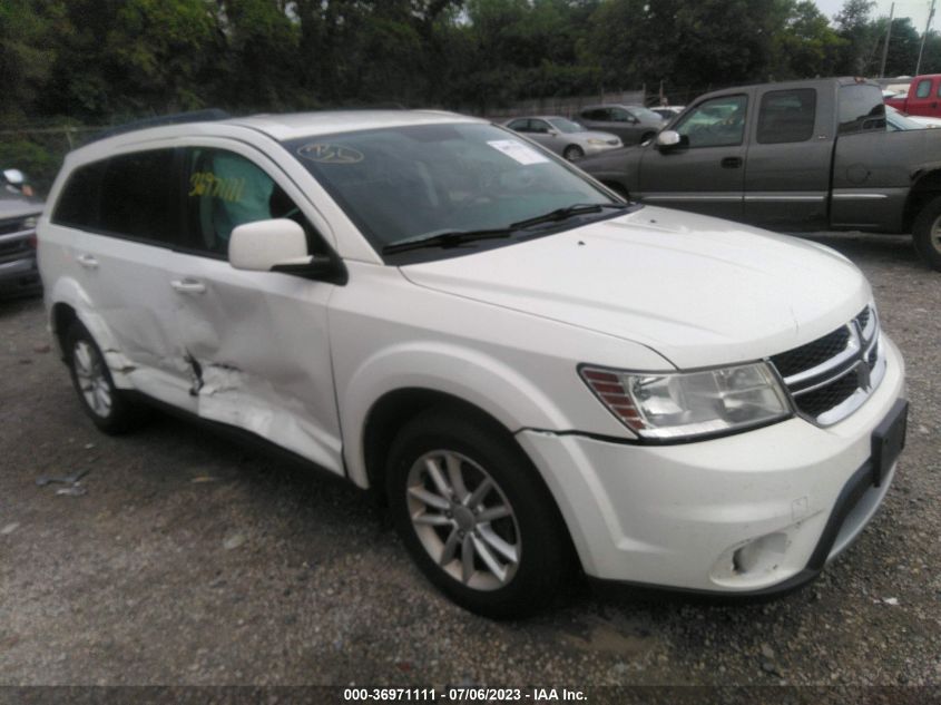 2014 DODGE JOURNEY SXT - 3C4PDDBG5ET301832