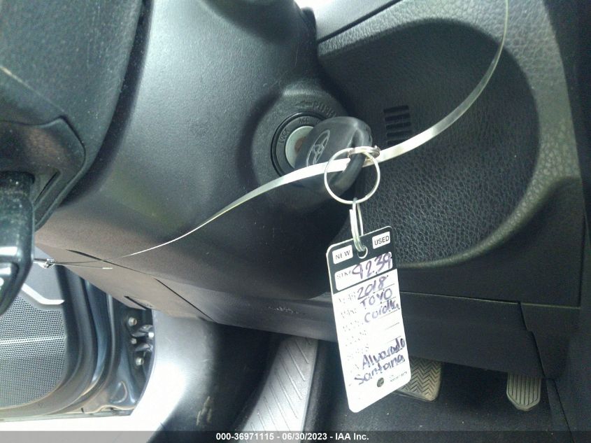 2018 TOYOTA COROLLA L/LE/XLE/SE/XSE - 2T1BURHE2JC064517
