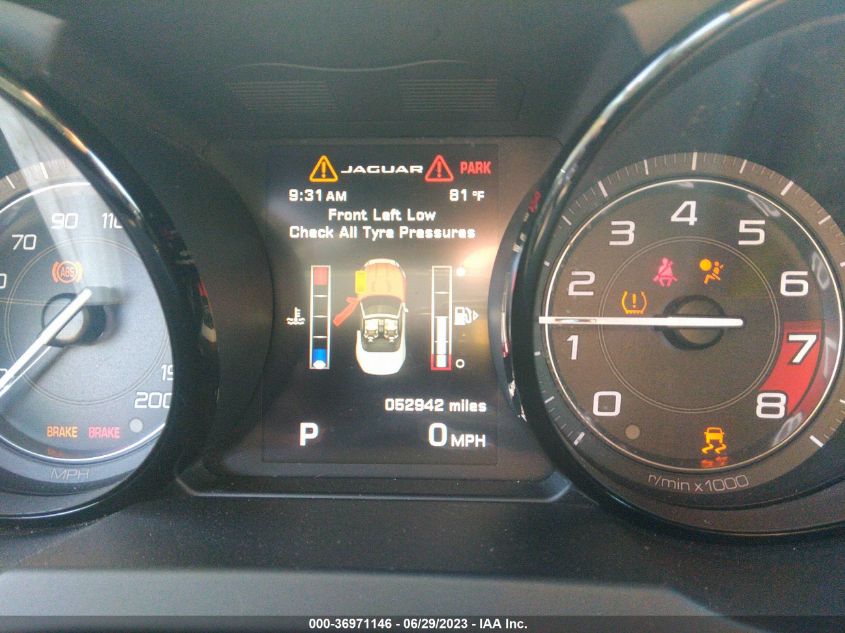 2014 JAGUAR F-TYPE V8 S - SAJWA6GL2EMK04598