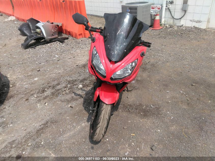 2012 KAWASAKI EX650 EC - JKAEXEE14CDA00531
