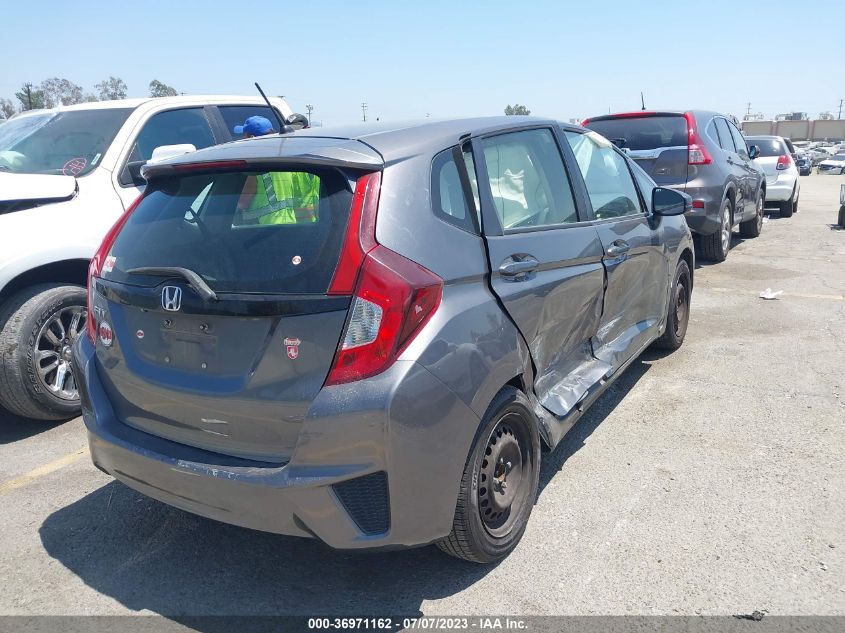 2016 HONDA FIT LX - JHMGK5H50GS014984