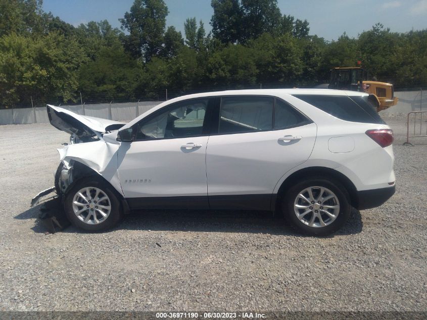 2019 CHEVROLET EQUINOX LS - 3GNAXHEV5KS624916