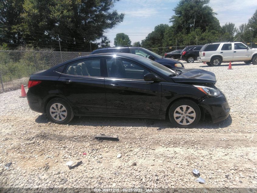 2016 HYUNDAI ACCENT SE - KMHCT4AE3GU165187