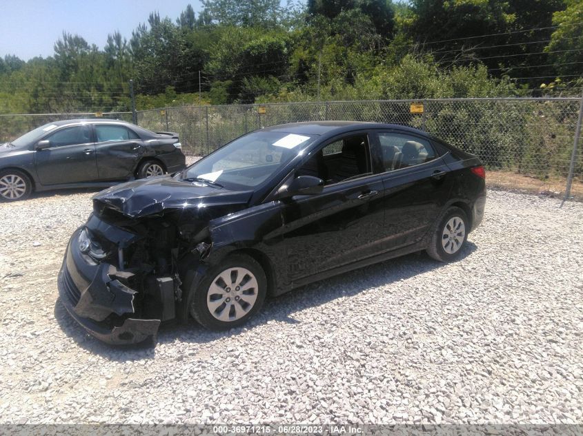 2016 HYUNDAI ACCENT SE - KMHCT4AE3GU165187