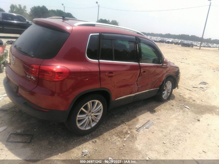 2013 VOLKSWAGEN TIGUAN SE - WVGAV3AX3DW094005