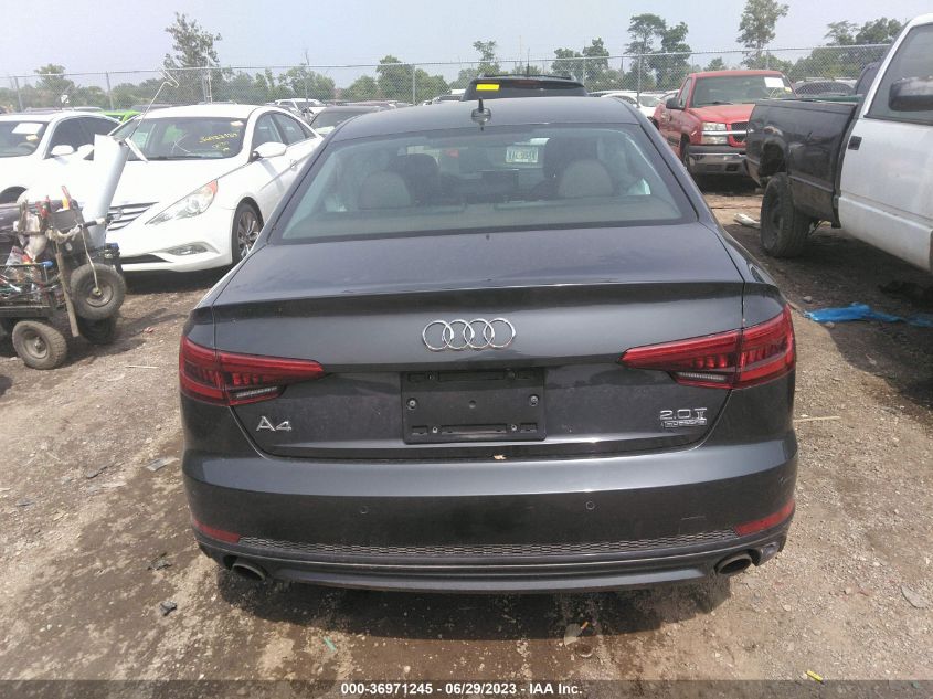2017 AUDI A4 PREMIUM PLUS - WAUENAF4XHN006634