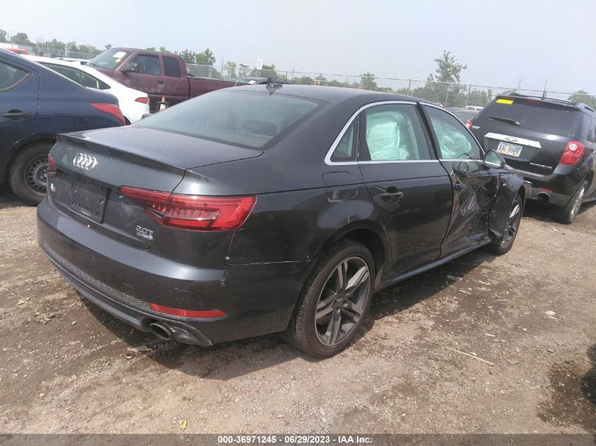 2017 AUDI A4 PREMIUM PLUS - WAUENAF4XHN006634