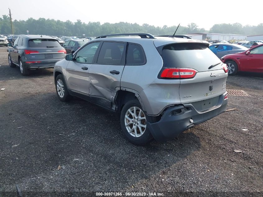 2017 JEEP CHEROKEE SPORT - 1C4PJMAB7HW622753