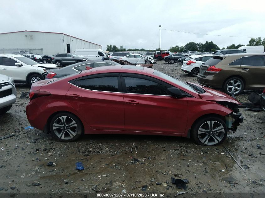 2014 HYUNDAI ELANTRA SPORT - KMHDH4AH7EU155906