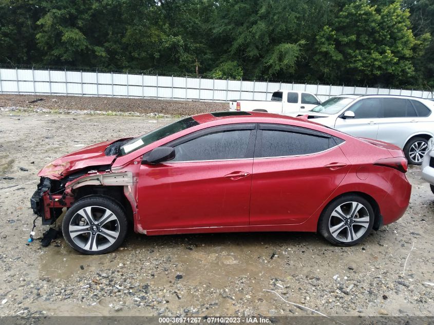 2014 HYUNDAI ELANTRA SPORT - KMHDH4AH7EU155906