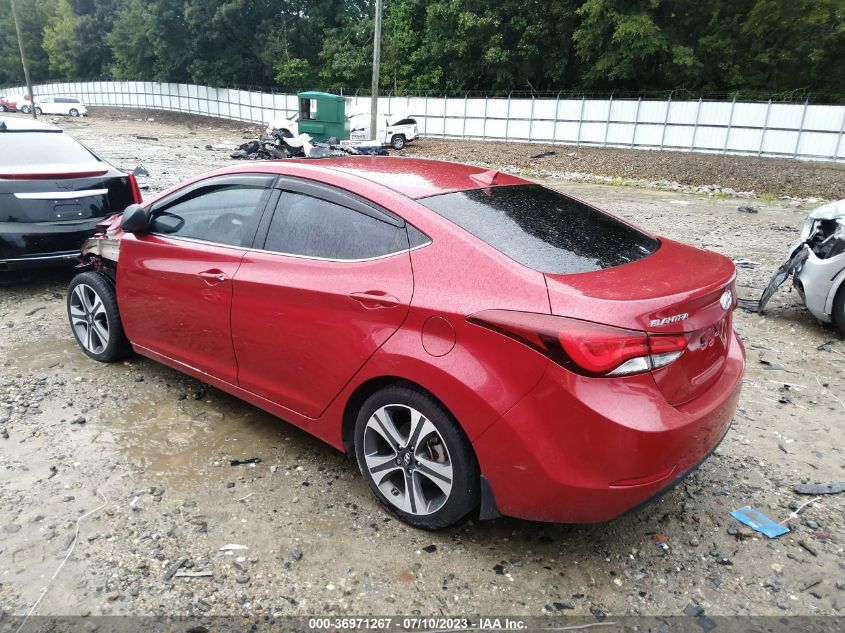2014 HYUNDAI ELANTRA SPORT - KMHDH4AH7EU155906