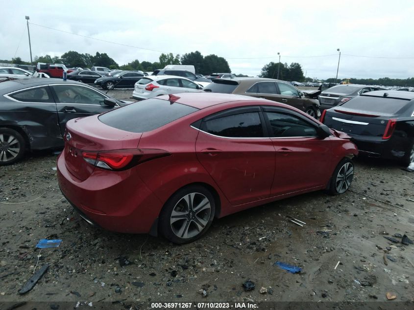 2014 HYUNDAI ELANTRA SPORT - KMHDH4AH7EU155906