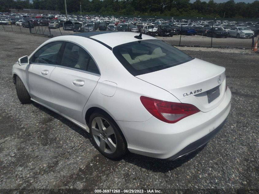 2019 MERCEDES-BENZ CLA CLA 250 - WDDSJ4GBXKN698987