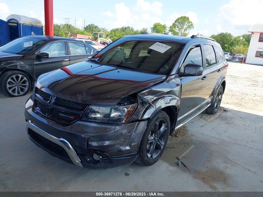 VIN 3C4PDCGGXJT335505 2018 DODGE JOURNEY CROSSROAD