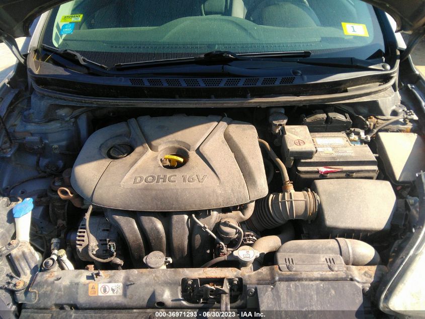 2013 HYUNDAI ELANTRA GLS PZEV - 5NPDH4AE9DH335438