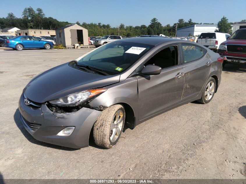 2013 HYUNDAI ELANTRA GLS PZEV - 5NPDH4AE9DH335438