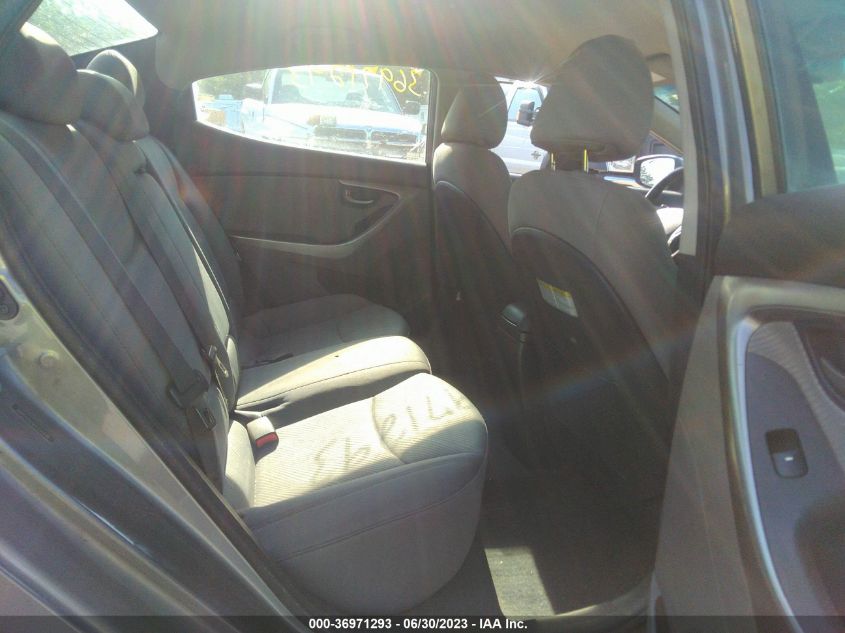 2013 HYUNDAI ELANTRA GLS PZEV - 5NPDH4AE9DH335438