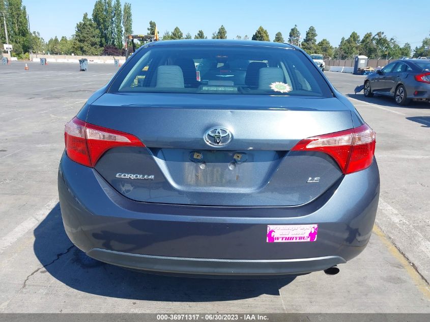 2017 TOYOTA COROLLA L/LE/XLE/SE - 2T1BURHE5HC850080