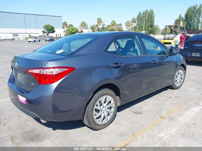 2017 TOYOTA COROLLA L/LE/XLE/SE - 2T1BURHE5HC850080